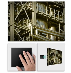 Plakat metalowy fabryka M