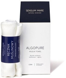 Sensum Mare AlgoPure Muslin Face Towel Muślinowy ręcznik