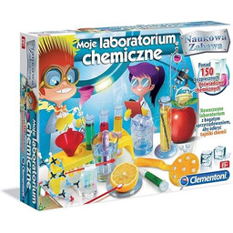 Clementoni 60250 Naukowa Zabawa Moje Laboratorium Chemiczne Zestaw