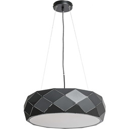 Light Prestige Reus wisząca czarna, metal, E27, 60