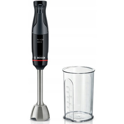 Blender ręczny Bosch MSM4B610 1000W QuattroBlade Pojemnik Czarny