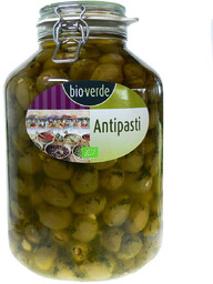 Bio Verde Oliwki zielone nadziewane czosnkiem 4,75 kg