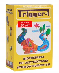 Preparat do szamba proszek Trigger-50 saszetek