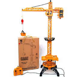 OGROMNY Dźwig Żuraw Zdalnie Sterowany ZABAWKA R/C