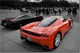 100 70cm Obraz płótno Ferrari Enzo Axion23 płótno