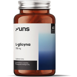 UNS L-Glicyna 1700mg 60vegcaps