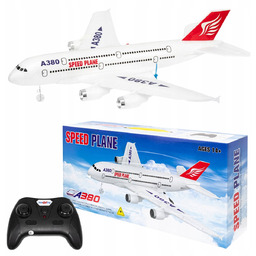 Szybowiec Zdalnie Sterowany Samolot 2 Silniki Diody Led