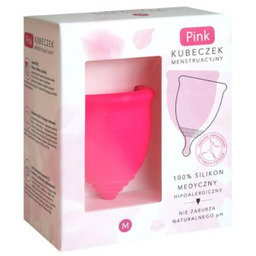 HYDREX Pink Kubeczek Menstruacyjny rozmiar M, 1szt.