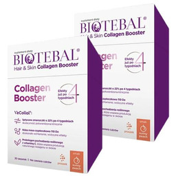 Zestaw Biotebal Hair & Skin Collagen Booster o
