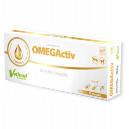 VETFOOD OMEGActiv 60 kapsułek dla psa i kota