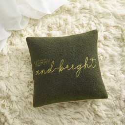 POSZEWKA ŚWIĄTECZNA MERRY & BRIGHT - CIEMNA ZIELEŃ