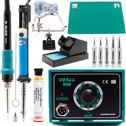 Stacja Lutownicza Yihua 936 Precyzyjna Lutownica Kolbowa Zestaw