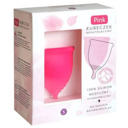 HYDREX Pink Kubeczek Menstruacyjny rozmiar S, 1szt.