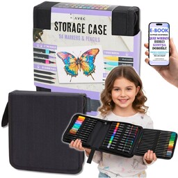 Zestaw Artystyczny dla Dzieci do Rysowania Markery, Kredki
