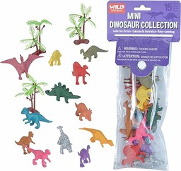 Wild Republic 22115 Mini dinozaur torba foliowa prezenty