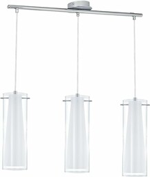 EGLO Lampa wisząca Pinto, 3-punktowa lampa wisząca, lampa