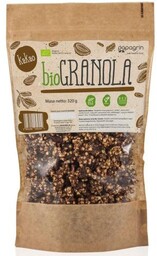 GRANOLA Z KAKAO BEZGLUTENOWA BIO 320 G PAPAGRIN