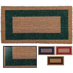 LucaHome Natural Coco Felpudo Lambrew z antypoślizgową podstawą,