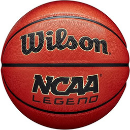 Wilson Piłka do koszykówki NCAA Legend, skóra mieszana,