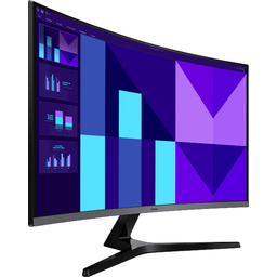 Monitor Led Samsung LS32D396GAUXEN 32" Curved 100Hz 1920x1080px