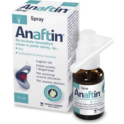 Anaftin Spray na afty - 15 ml ->