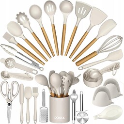 Przybory Kuchenne Zestaw Akcesoriów Kuchennych XXL 34 Szt