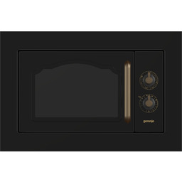 Kuchenka mikrofalowa do zabudowy Gorenje BM235CLB Retro Czarna