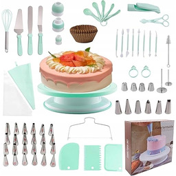 Zestaw Do Dekorowania Tortów I Ciast Obrotowa Patera