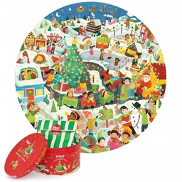 Puzzle okrągłe 150 Christmas Boppi