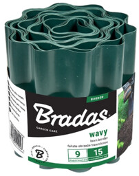 Bradas - Bradas Obrzeże faliste trawnikowe 9mx20cm zielone