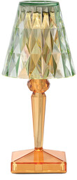 Kartell - Battery Portable Lampa Stołowa IP54 Zielony