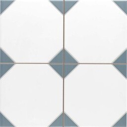 Gres szkliwiony hiszpański Realonda CANTERBURY BLUE mat 33x33