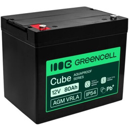 Greencell Akumulator GREEN CELL AGM12V80AH-H 80Ah 12V