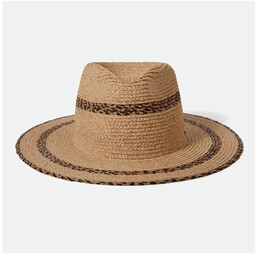 kapelusz BRIXTON - Cohen Cowboy Straw Hat Tan/Black