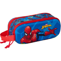 Plecak szkolny Spider-Man Czerwony Granatowy 21 x 8