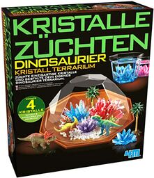 4M Zestaw eksperymentalny do hodowli kryształów, dinozaury, terrarium,