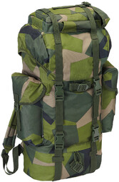 Plecak Brandit Kampfrucksack 65 L Kamuflaż Oliwkowo/Niebieski