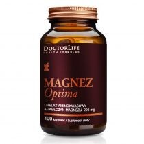 Doctor Life Magnez Optima chelat aminokwasowy i Jabłczan
