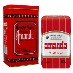 Yerba Mate Amanda Elaborada Tradicional Klasyczna 500g +