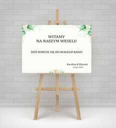 Plansza powitalna - Listki