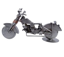 Metalowy model motocykla Motor retro. Dekoracja dla motocyklisty
