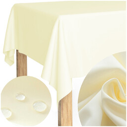 Obrus 120x220 Plamoodporny Klasyczny Savio Krem
