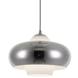 Wisząca lampa Valten AZ3167 Azzardo designerski klosz chrom