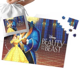 Puzzle - Piękna I Bestia Wzory Z Bajek