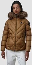 BLAUER Brązowa kurtka damska Alicia Short Jackets