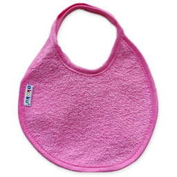 AKUKU A1600 Śliniak wiązany mini Różowy, 1 szt.