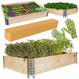 Warzywniak Grządka Podwyższona Inspekt na Warzywa Zielnik 120x80