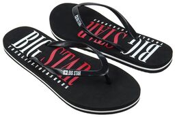 Japonki sportowe lekkie BIG STAR LL274810 czarne