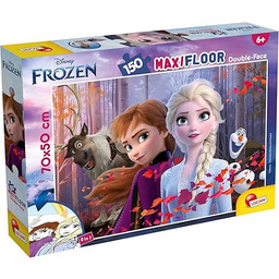 Lisciani Disney Puzzle Dwustronne Maxi podłogowe 150 El.
