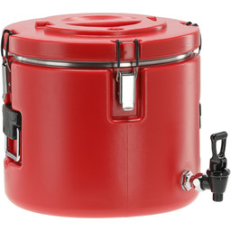 TERMOS TRANSPORTOWY OKRĄGŁY Z KRANIKIEM 15L